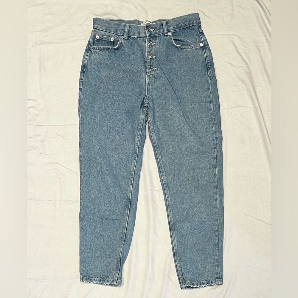 Pull & Bear 6 Blue Mom Jeans